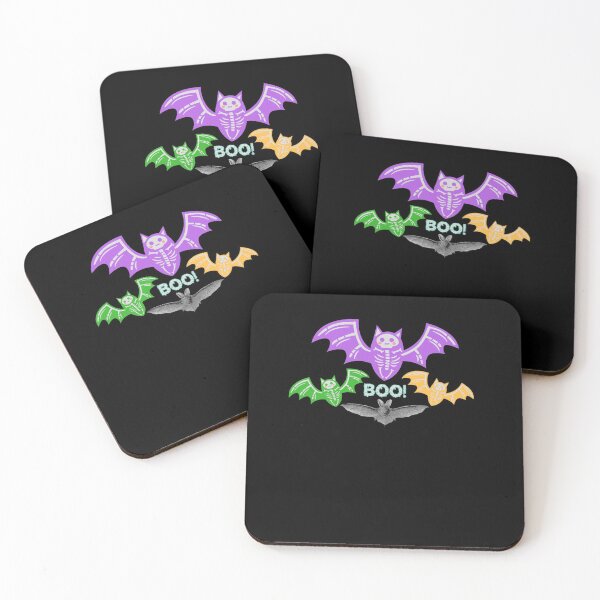 Item preview, Boo! Colorful Halloween Bats Scary and Cute designed and sold by Michael Schmidt.