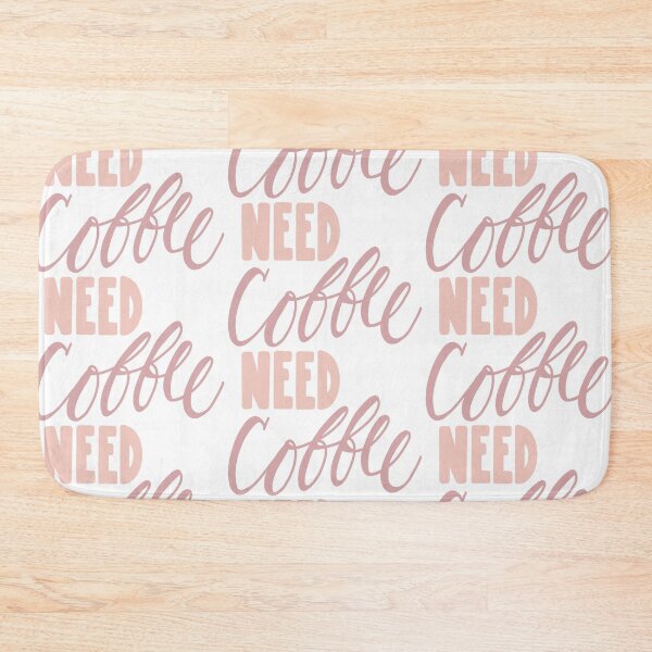 Item preview, Need coffee pink hand lettering designed and sold by sheyenneday.