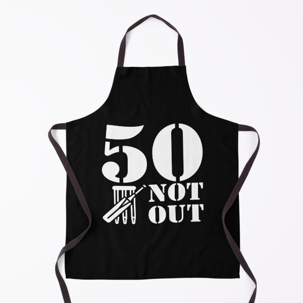 Item preview, 50 NOT OUT CRICKET DESIGN designed and sold by PoshJocks.