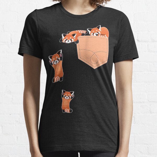 Family S In My Pocket Funny Panda Lover Essential T-Shirt