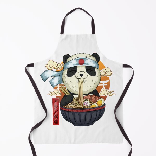Ramen panda master kawaii Apron