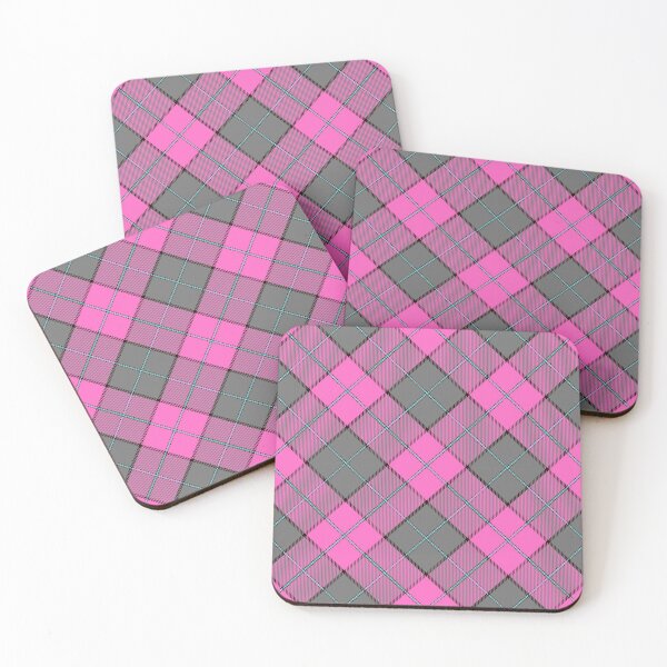 Item preview, Pink & Grey Tartan designed and sold by GillyMc.
