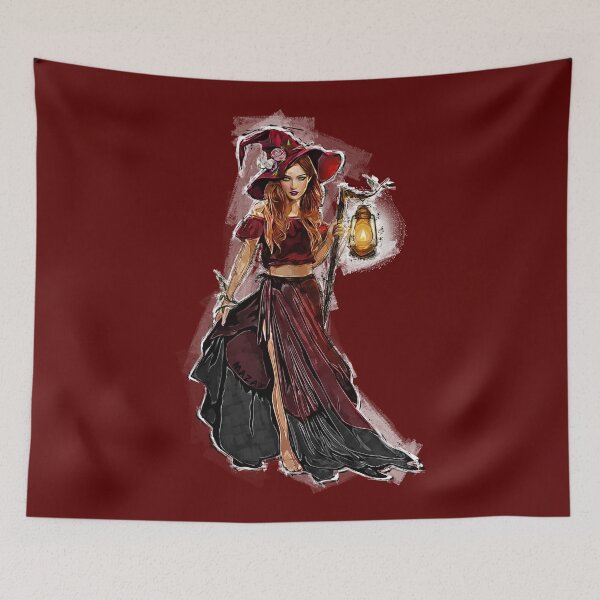 Item preview, Fabulous Red Witch of Darkness designed and sold by MAZAX.