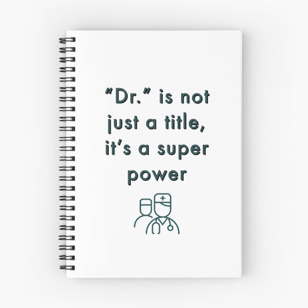 Item preview, Doctors awesome quote- Dr is not just a title its a super power designed and sold by zombiesmasher.
