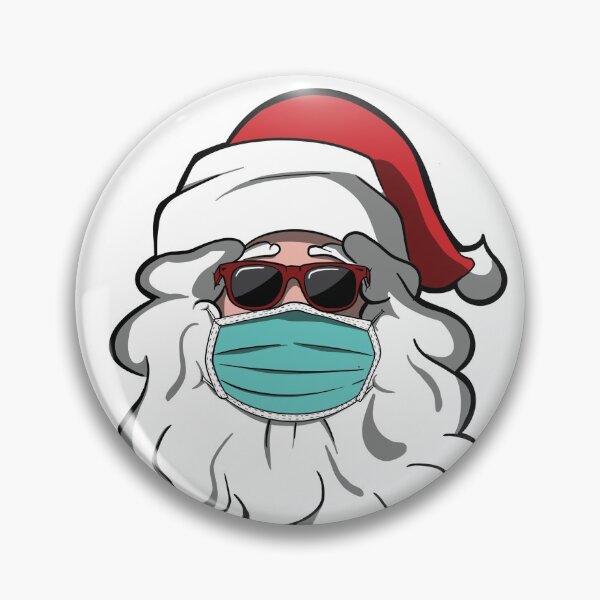 Item preview, Santa In Sunglasses Wearing Mask Funny Christmas 2020 designed and sold by Trejo.