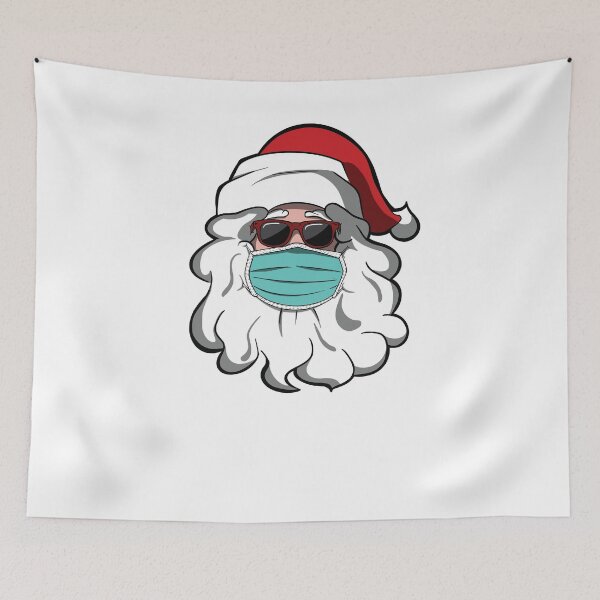 Item preview, Santa In Sunglasses Wearing Mask Funny Christmas 2020 designed and sold by Trejo.
