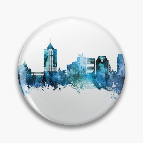 Item preview, Roanoke Virginia Skyline designed and sold by ArtPrints.