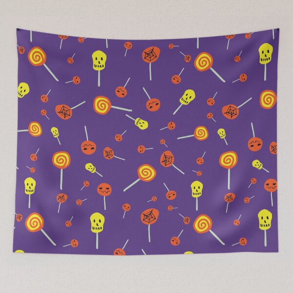 Item preview, halloween lollipops pattern designed and sold by rysunki-malunki.