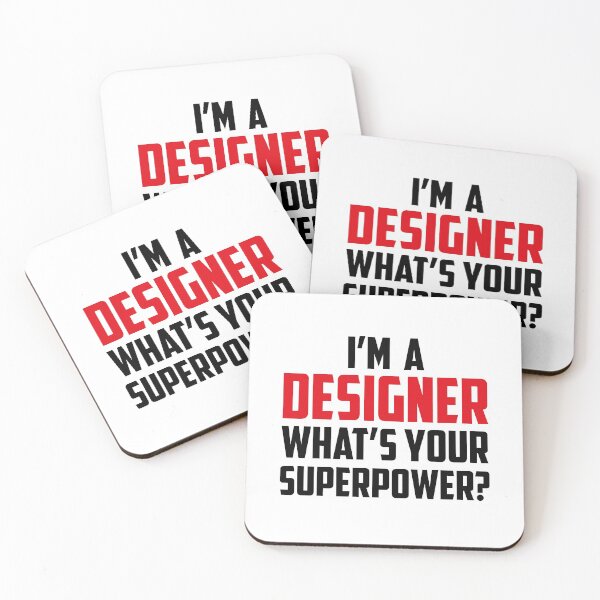 Item preview, I'm a Designer What's Your Superpower Black designed and sold by strous.
