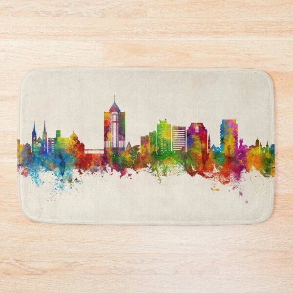 Item preview, Roanoke Virginia Skyline designed and sold by ArtPrints.