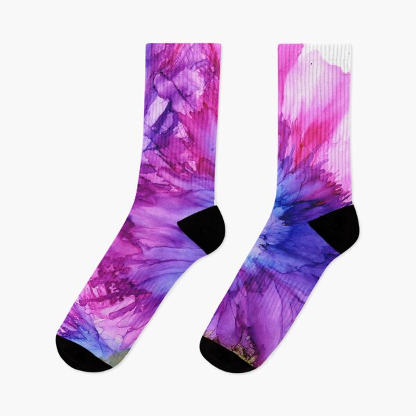 Item preview, Pink and Blue Floral Abstract designed and sold by LaurieStefano.