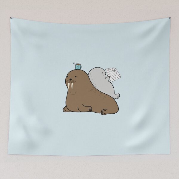 Item preview, Walrus and Seal designed and sold by Marinaaa010.