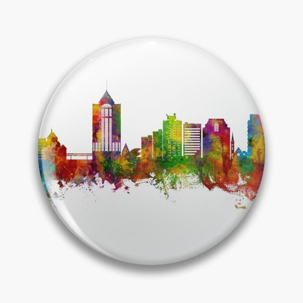 Item preview, Roanoke Virginia Skyline designed and sold by ArtPrints.