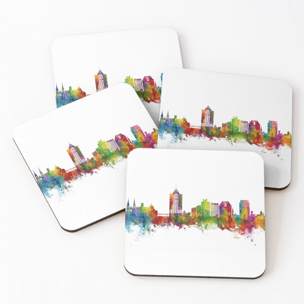 Item preview, Roanoke Virginia Skyline designed and sold by ArtPrints.