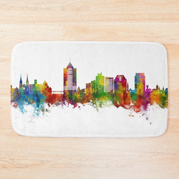 Item preview, Roanoke Virginia Skyline designed and sold by ArtPrints.