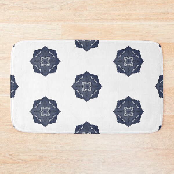 Item preview, dark blue mandala designed and sold by mavagraphics.