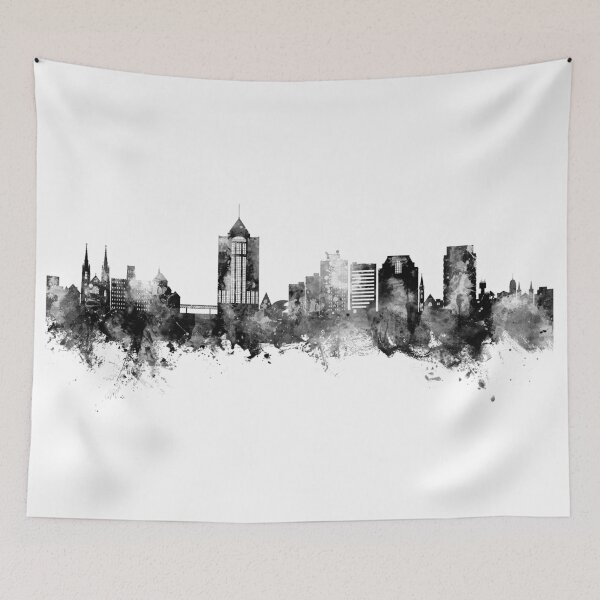 Item preview, Roanoke Virginia Skyline designed and sold by ArtPrints.