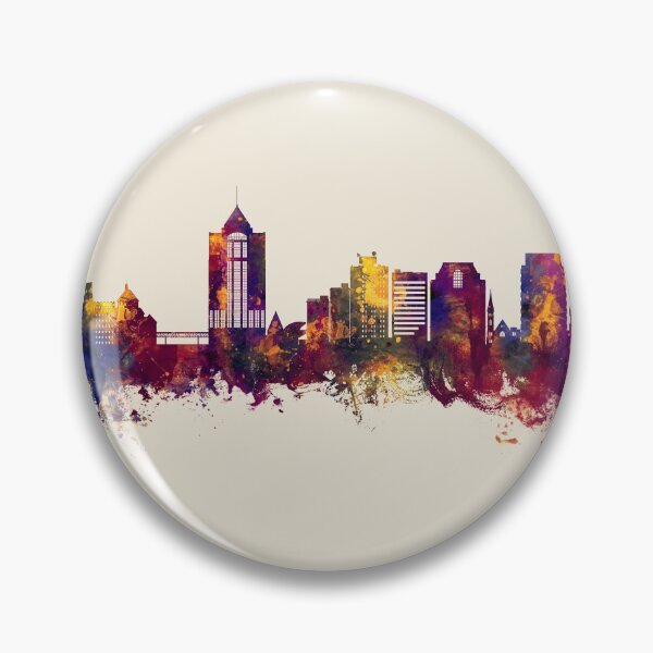 Item preview, Roanoke Virginia Skyline designed and sold by ArtPrints.