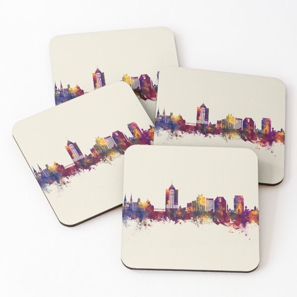 Item preview, Roanoke Virginia Skyline designed and sold by ArtPrints.
