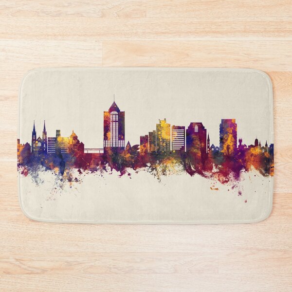 Item preview, Roanoke Virginia Skyline designed and sold by ArtPrints.