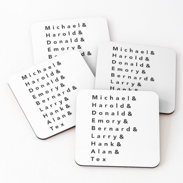 Item preview, Boys in the Band Names [Black; Tex] designed and sold by Alaina Fritzinger.