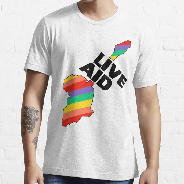 vintage live aid t shirt