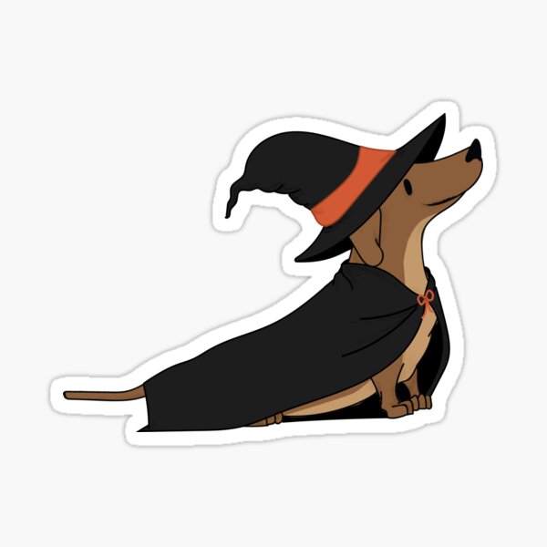 Item preview, Halloweenies: Witchy Weiner designed and sold by KeelyCreates.