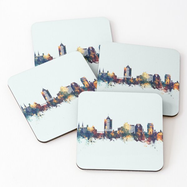 Item preview, Roanoke Virginia Skyline designed and sold by ArtPrints.