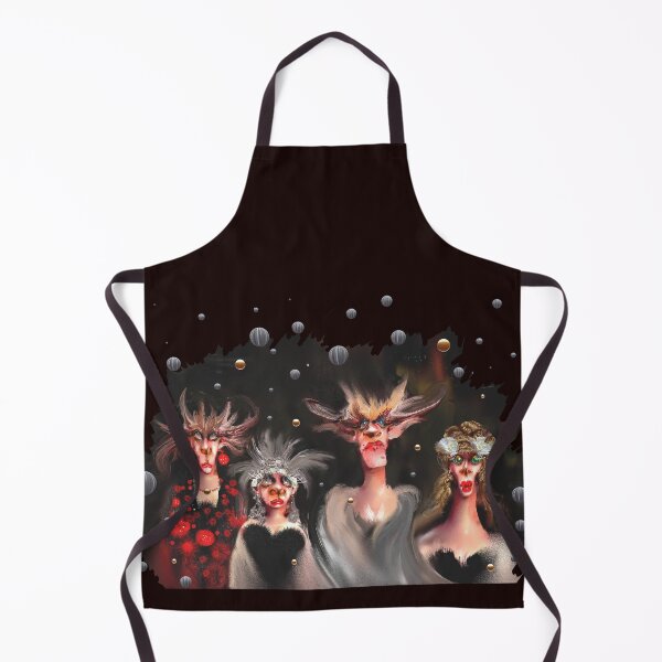 Item preview, Halloween 2020. Visit of 4 witches designed and sold by runati.