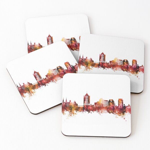Item preview, Roanoke Virginia Skyline designed and sold by ArtPrints.