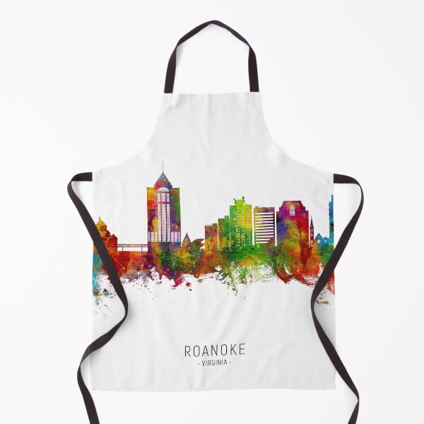 Item preview, Roanoke Virginia Skyline designed and sold by ArtPrints.