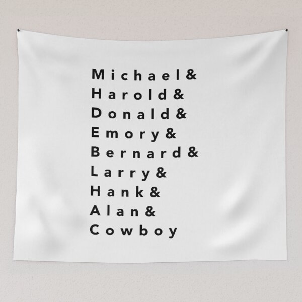 Item preview, Boys in the Band Names [Black; Cowboy] designed and sold by Alaina Fritzinger.