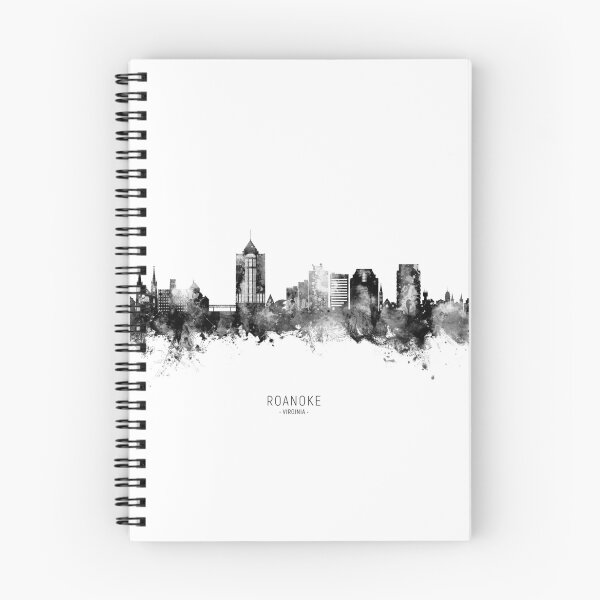 Item preview, Roanoke Virginia Skyline designed and sold by ArtPrints.