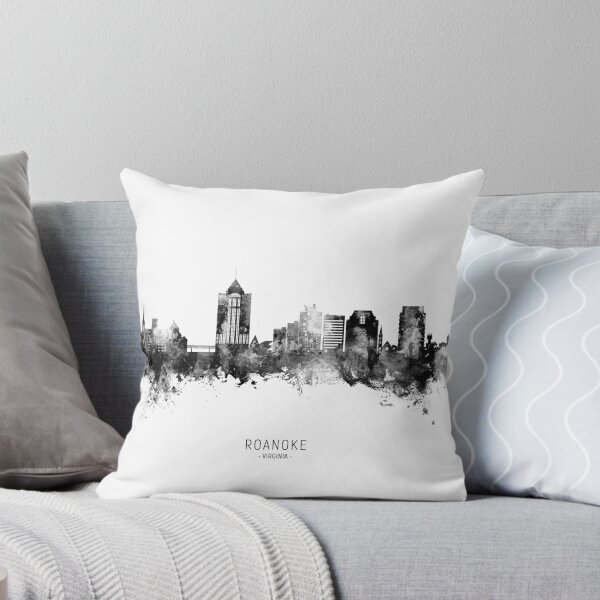 Item preview, Roanoke Virginia Skyline designed and sold by ArtPrints.