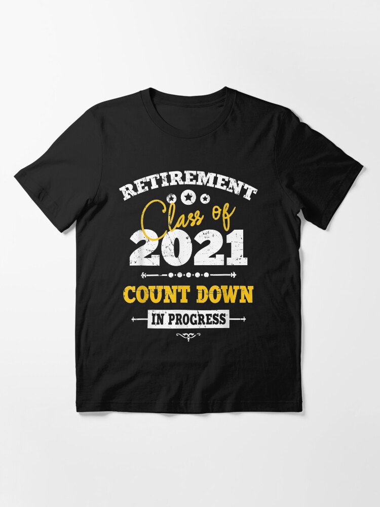 retirement shirts 2021