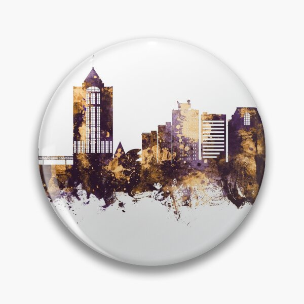 Item preview, Roanoke Virginia Skyline designed and sold by ArtPrints.
