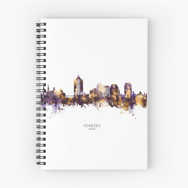 Item preview, Roanoke Virginia Skyline designed and sold by ArtPrints.