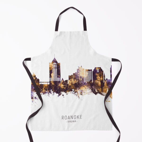 Item preview, Roanoke Virginia Skyline designed and sold by ArtPrints.