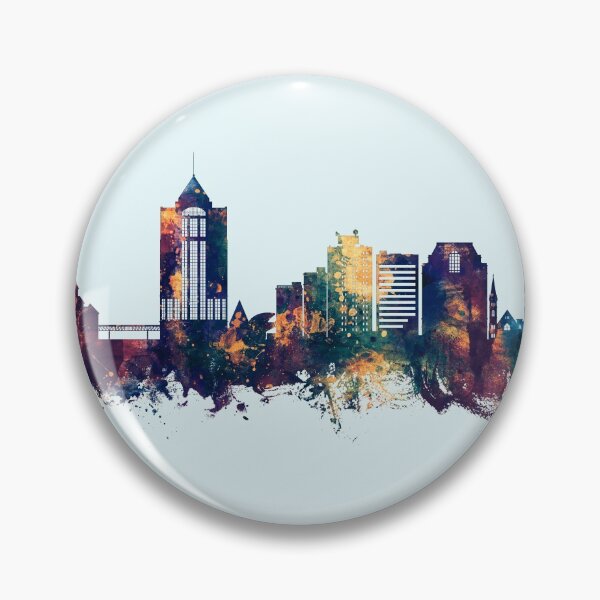 Item preview, Roanoke Virginia Skyline designed and sold by ArtPrints.