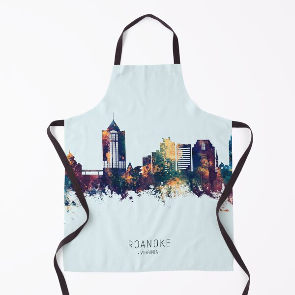 Item preview, Roanoke Virginia Skyline designed and sold by ArtPrints.