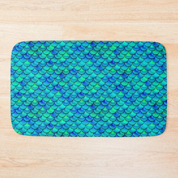 Item preview, Aqua Blue Scales designed and sold by Falln.