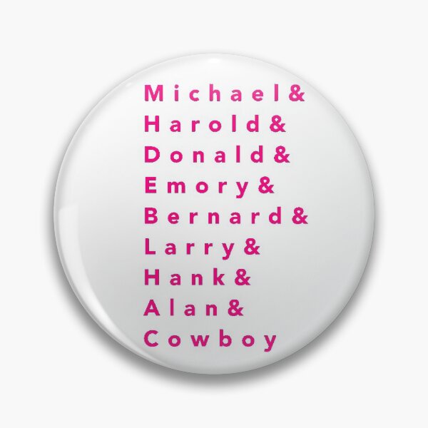 Item preview, Boys in the Band Names [Pink; Cowboy] designed and sold by Alaina Fritzinger.