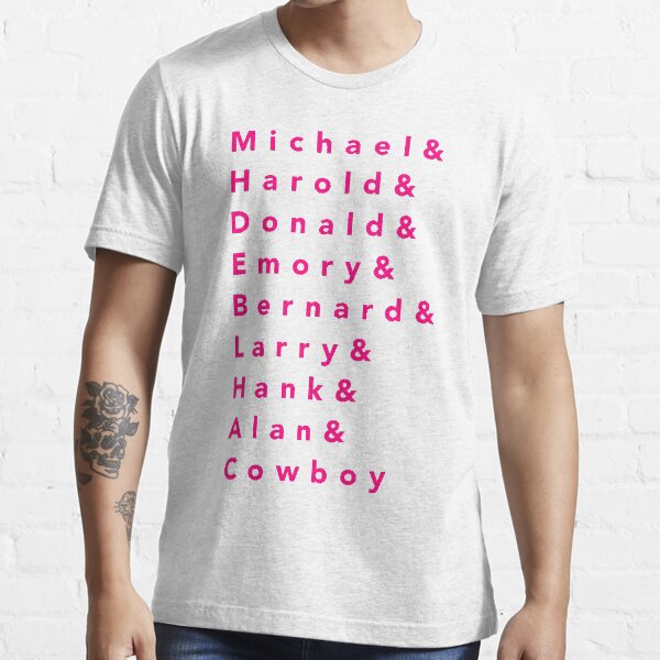 "Boys in the Band Names [Pink; Cowboy]" Tshirt for Sale by Fritzi1221