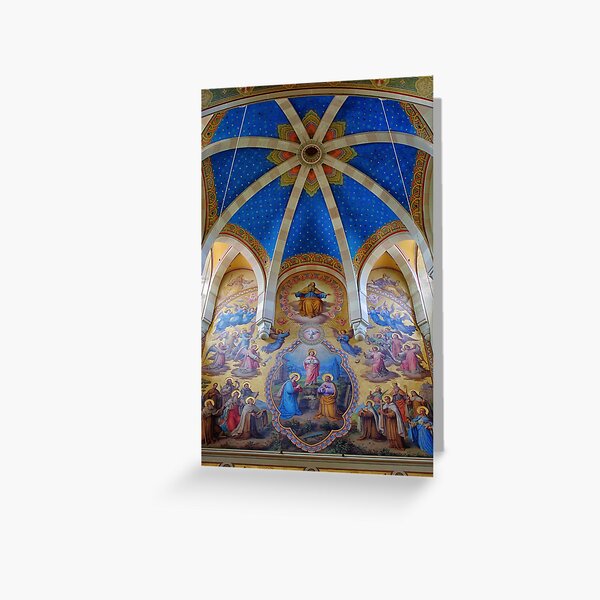 Carmelite Church, Vienna Austria Greeting Card