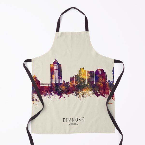 Item preview, Roanoke Virginia Skyline designed and sold by ArtPrints.