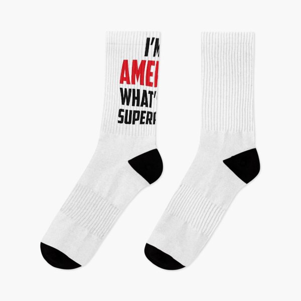 Item preview, I'm an American What's Your Superpower Black designed and sold by strous.