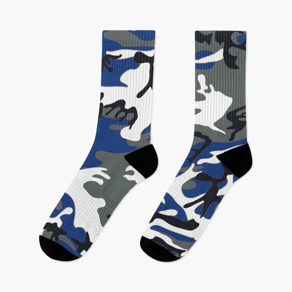 Item preview, Blue and Gray Camo designed and sold by WearURColors.