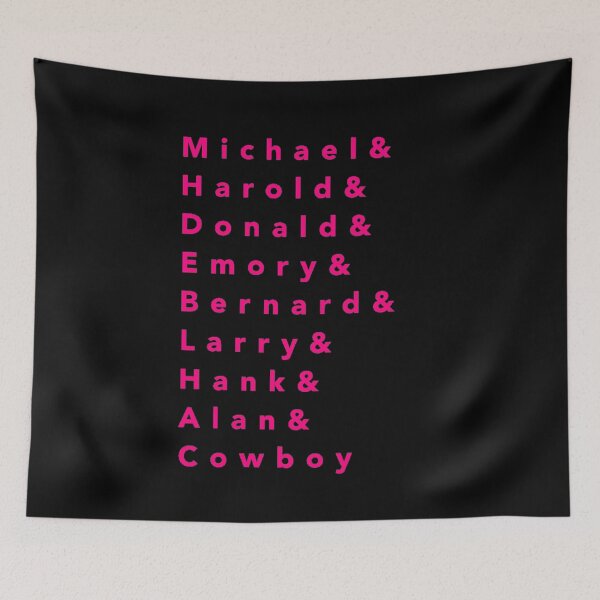 Item preview, Boys in the Band Names [Pink & Black; Cowboy] designed and sold by Alaina Fritzinger.
