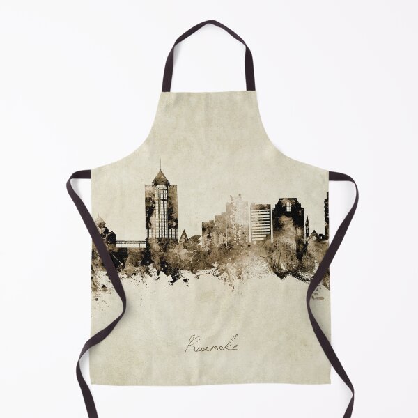 Item preview, Roanoke Virginia Skyline designed and sold by ArtPrints.