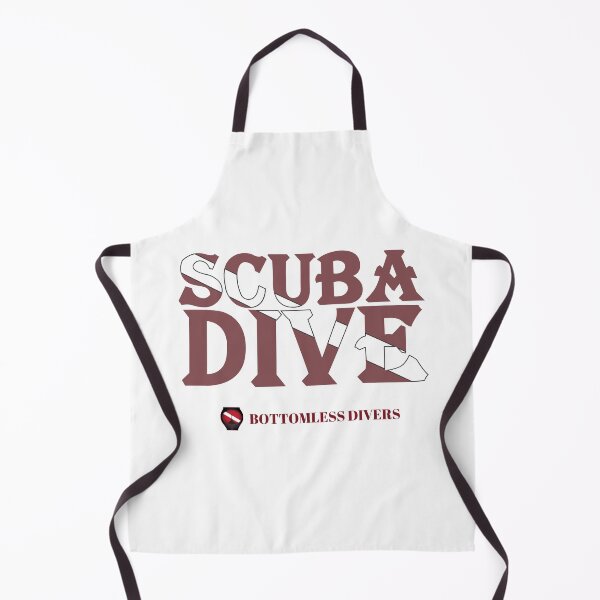 Item preview, Scuba Dive Flag Dark Red Letters designed and sold by BottomlessDiver.